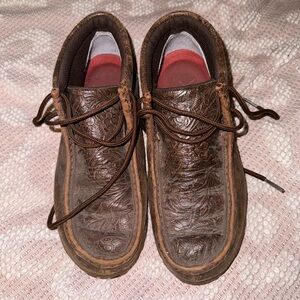 Twisted X Brown Leather Women's Shoes